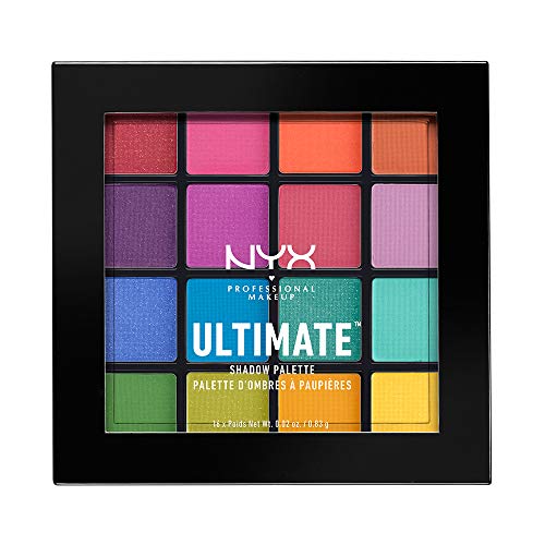 (15ml, Brights) - NYX PROFESSIONAL MAKEUP Ultimate Shadow Palette, Brights, 15ml