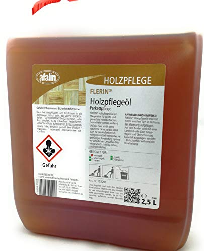 Preisvergleich Produktbild Afalin Flerin Holzpflegeöl Parkettpflege 2,5 Liter