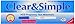 Clear and Simple Pregnancy Test Kit