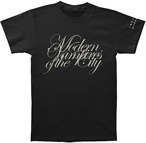 Vampire Weekend Men's Modern Slim Fit T-shirt Large Black