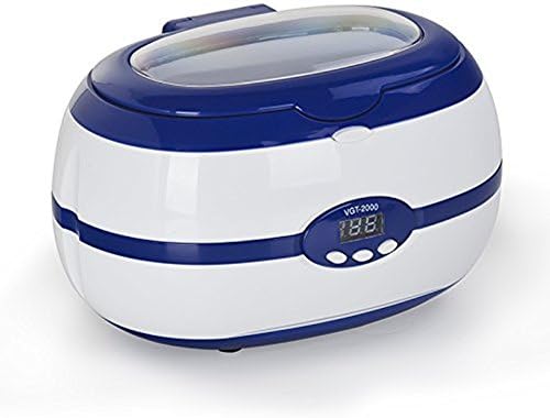 Ultrasonic Disinfection Sterilizer Cleaner Machine Blue Cleaning Rings Watches Glasses Disinfection and Sterilization