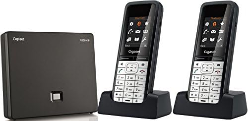 Gigaset SL610A IP Voip DECT Dual Cordless Phone (liGO Bundle) (Twin)