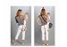 Claessen's Kids 2-in-1 Diaper Bag and Baby Carrier Bag, Beige