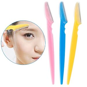 VAGA Quality Set of 3 Lady/Ladies Razors/Shavers/Eyebrow Shapers/Trimmers/Hair Removers Removal