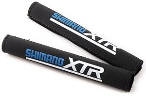 Nv Wang Protector de CadenaProtector Cadena2x Protector de Soporte de Cadena de Neopreno Protector de puntal de Cadena de Bicicleta Protector de Marco Soporte de Cadena Negro