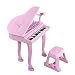 Little Princess Educational 37 Keys Keyboard Kids Toy Piano With Bench And Microphone Can Connect Mp3 Mobile Phone For Toddlers RS.14399.00