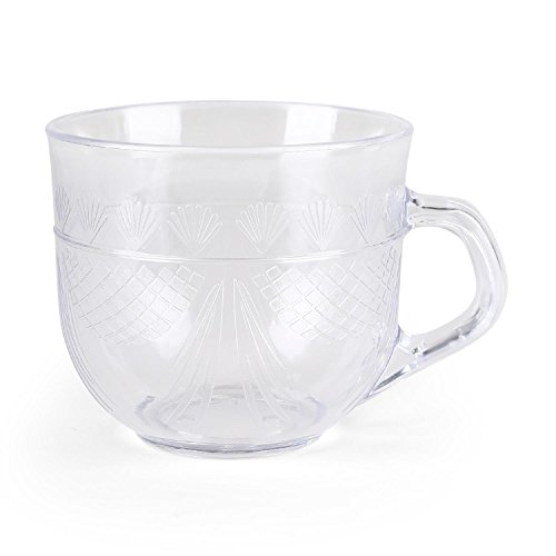 oneConcept Proseccano Partybrunnen LED Getränkebrunnen (24W Leistung, 3 Liter Fassungsvermögen, LED-Brunnenbeleuchtung, Stecksystem, inkl. 5 Einfüllhilfen, inkl. 5 Tassen) glas - 4
