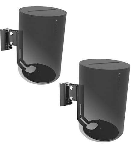 Mountson Wall Mount For Sonos Era 100 - Each (Black - View #7