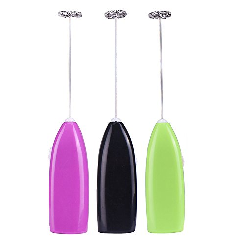 sundautumn Handrührgerät Rührwerk für Milch Kaffee – Handmixer, Ei, Werkzeug-Küche schwarz - 8