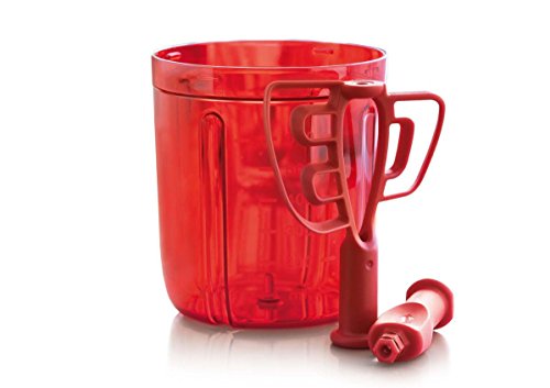 TUPPERWARE Chef Multi-Chef rot D169 zum Zerkleinern & Aufschlagen Speedy Girl 7413 - 4