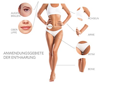 Sunzze Brazilian Wax Brilliance 400gr, Intimenthaarung, Heisswachs auch für Mikrowelle geeignet, gratis 5 Spatel - 8