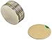 Produktbild First4magnets klebender 15 mm Durchmesser, 0,5 mm dicker N42-Neodym-Magnet - 0,28 kg Anziehungskraft Süd 1 Stück-Packung, F290SA-10