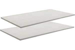Composad | Coppia di Ripiani per Armadi AR8994/AR8995/AR8999 della Linea SYSTEMA, Ripiani Interni per Armadio, (LxAxP) 72,30x1,80x55,40 cm, Made in Italy
