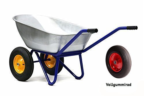 Kelberg 2-Rad Schubkarre mit PU Vollgummiräder AGRO