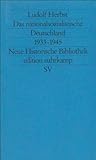 Image de Das nationalsozialistische Deutschland 1933-1945 (Neue Historische Bibliothek)