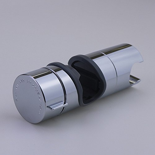ZJEGO Universal 18-25MM O.D. Verstellbarer Handbrausehalter für Schiebebügel, ABS Verchromt - 2