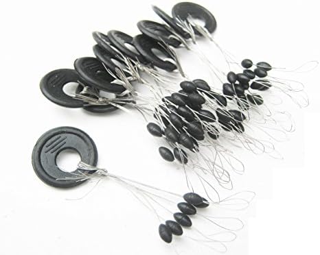 60 x Sliding Rubber Float Stops (Size: Large)