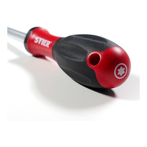 STIER Kraftpaket Schraubendreher-Satz I Torx-Schraubendrehern mit 3K-Kraft-Griff I 5-teilig, TX 10 – TX 30 - 3