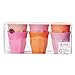 Produktbild RICE Becher aus Melamin medium "Pink and Orange Colours" - 6er-Pack (ca. 250ml)