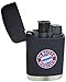 Produktbild Feuerzeug FC Bayern München schwarz + gratis Sticker, FCB, Sturmfeuerzeug, Jet Feuerzeug