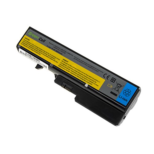 Green Cell® Extended Serie Laptop Akku für Lenovo B470 B570 B575 G460 G470 G475 G560 G565 G570 G575 G770 G780 V570 (9 Zellen 6600mAh 10.8V Schwarz) - 5