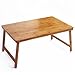 Produktbild PENGFEI Bambus Laptoptisch Betttablett Lapdesks Faltbar Multifunktion Tragbar Nachttisch Schlafzimmer Lernen Arbeitsplätze Beistelltisch, 2 Größen (größe : 80x39x32CM)