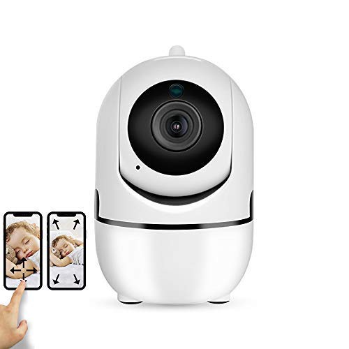 Cámara de Vigilancia IP, Cámara de VIgilancia WiFi, Myada 720P Cámara IP Interior Inalámbrico con Seguimiento Automático, Audio, View Remotely, Para 2.4GHz WiFi Compatible con iOS/Android