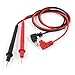 Produktbild Paar Digital Multimeter 1000 V Test Lead Kabel Sonde Rot Schwarz 2,36 FT Länge