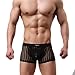 Produktbild Mens Sexy Unterwäsche Shorts Unterhose Soft Hollow Briefs Höschen Mesh Hohl Herren Boxershorts Hosen Lässige Netzhöschen Malloom®