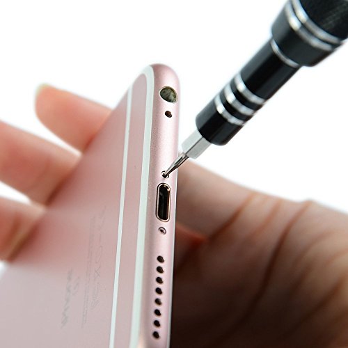 Cymuros Schraubendreher Set mit 54 Bits Magnetische Schraubendrehersatz Werkzeugset, für Handy, Tablet, PC, Macbook, Uhr etc.(58 in 1) - 5