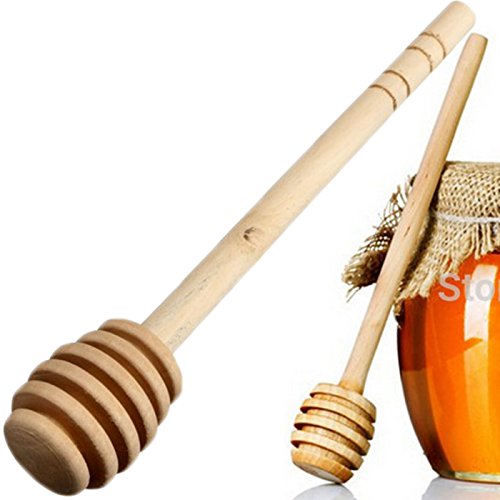 MESE London Hölzerne Löffel Honig Stick Tropfer/ Drizzler/ Pendelarm/Server