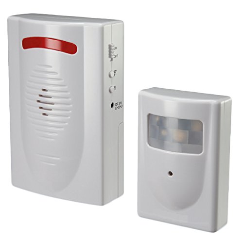 proxe 560230 Mini Central de Alarma con Detector de Presencia, Color Blanco