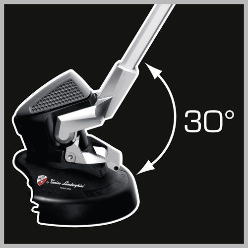 Tonino Lamborghini Elektro Rasentrimmer RT 6050, Schnittkreis 300mm, Fadenspule Tippautomatik, 500W, Höhenverstellung, Winkelverstellung und drehbarer Handgriff - 13