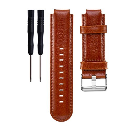 Preisvergleich Produktbild lsv-8 Leder Ersatz Armbanduhr Band + Werkzeug