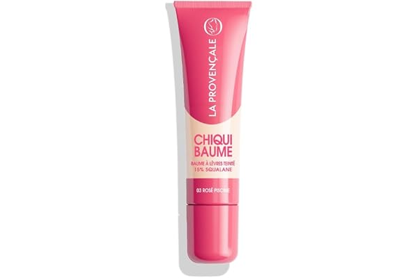 La Provençale Bio - Chiqui Baume à Lèvres - Booste l'Hydratation & l'Éclat - Teinte : Rosé Piscine (03)