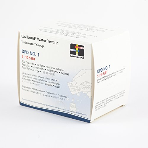 500 DPD1 Tabletten für Photometer, Scuba II oder PoolScan von mediPOOL, 50 Streifen a`10 Tabletten