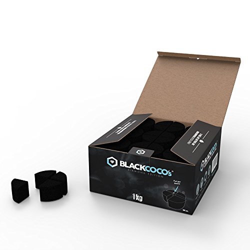 BLACKCOCO‘s® | 1KG | DIAMOND EDITION | Premium Kokosnuss Naturkohle [Shisha Kohle] - 5