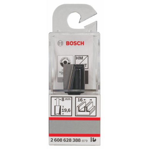 Bosch Zubehör 2 608 628 388 Nutfräser 8 mm, D1 16 mm, L 20 mm, G 51 mm - 2