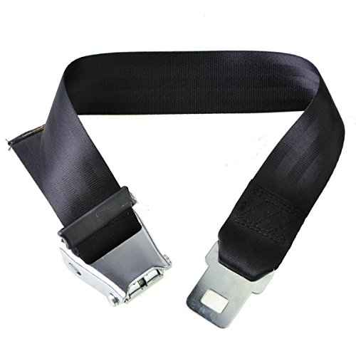 Universal Airplane Airline AirCraft Extra Long Seat Belt Extender Buckle Extension Adjustable - Type A