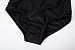 HASIDING Women's Waist Minimizer Sexy V-neck One Piece Swimwear Swimsuit Black Size 2XL