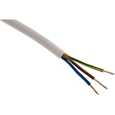 Zenitech - Electric Power Cable H05VV-F 3G1.5mm&sup2; - For Domestic Devices - Flexible Design And Abrasion And Moisture Resistant