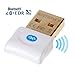 Produktbild Bluetooth CSR 4.0 USB Dongle Adapter, EKSON Bluetooth Transmitter und Empfänger für Windows 10/8.1/8/7/Vista - Plug and Play auf Win 7 und höher. weiß
