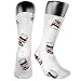 Produktbild HiExotic Strümpfe Breathable Nutella Cotton Athletic Exotic Psychedelic Print Calf Socks Soccer Socks Sport High Stockings Below Knee Stockings Sports Compression Elastic Socks Men Women