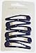 5cm Hair Sleepies Clips Accessories - School Colour Navy Blue