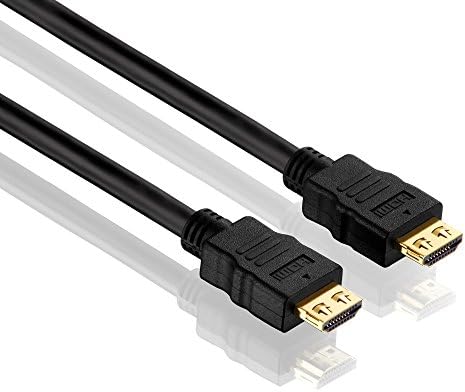 PureLink PureInstall Series Certified High-Speed HDMI Cable with 24-Carat Gold-Plated Contacts / Supports FullHD 1080p / 1440p / 1600p / 2160p / 4K x 2K / Deep Colour / x.v.Colour / Ethernet Channel / 3D / HDMI A Male to HDMI A Male / Triple Shielding and PureLink SLS (Secure Lock System) / 100 % tested for Professional AV Use