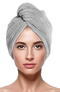 Mahek Enterprise Absorbent Cotton Towel For Hair Drying/Hair Towel Wrap For Women (Pack of 1, Multi Color, Free Size)