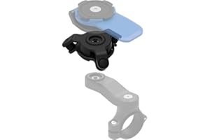 BKCREATIONS Amortisseur de Vibrations Moto Universel – Compatible Quad Lock – Support Téléphone Moto, Anti-Vibrations pour Guidon Moto, Scooter et Vélo