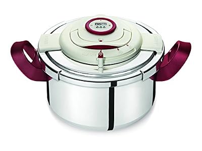 Seb P4400600 Autocuiseur Clipso + Précision 4,5 L - Minuteur programmable - Ouverture sans effort - Tous feux dont induction