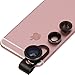 Produktbild Handy Objektiv 3 in 1: 180º Fisheye, 0,65x Weitwinkel & 12x Makro – Für Smartphone (Samsung, Sony, iPhone 6 & 7) & Tablet Kamera Objektiv, von Key and Arbor