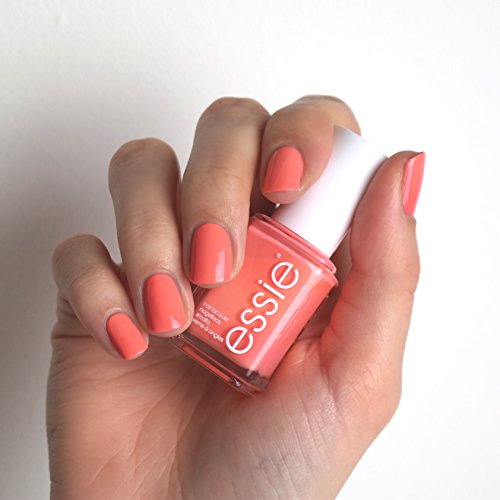 essie Nagellack Gel Effekt Pastelliges Pink ohne UV tart deco Nr. 74 / Ultra deckender Farblack in cremigem Korall 1 x 13,5 ml - 3